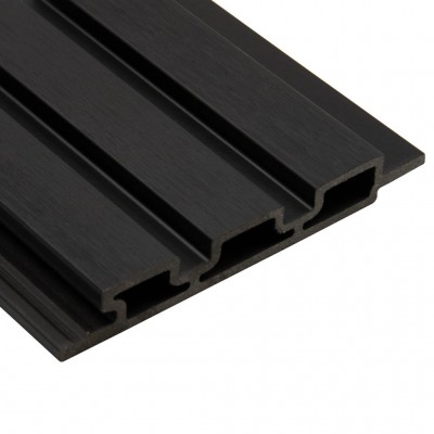 Painel Ripado para Área Externa Teca em Placas WPC 290cm x 20cm